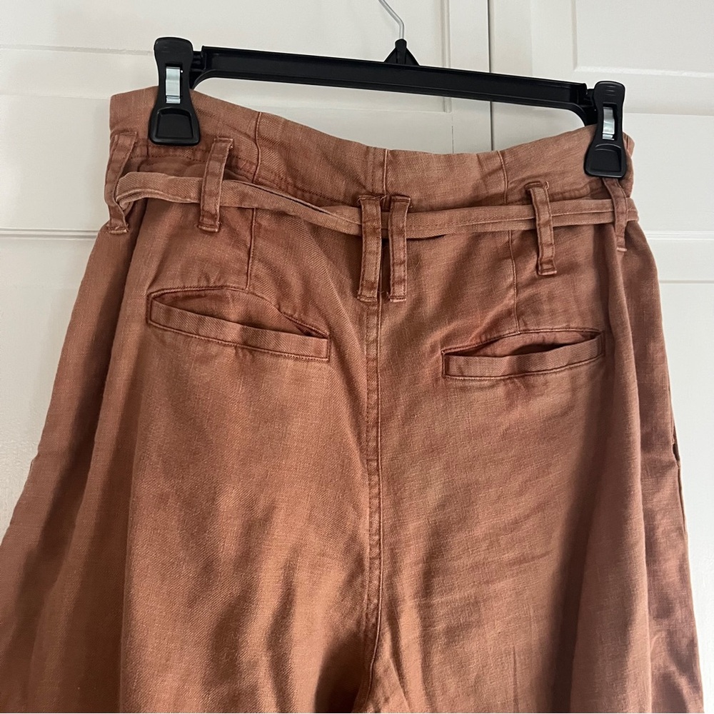 Free People High Waisted Linen Pants - image 4